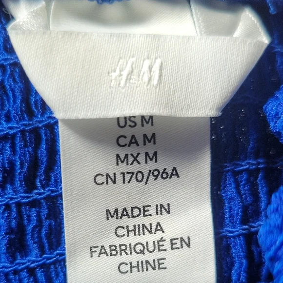 H&M Vibrant Blue Dress - Picture 4 of 4